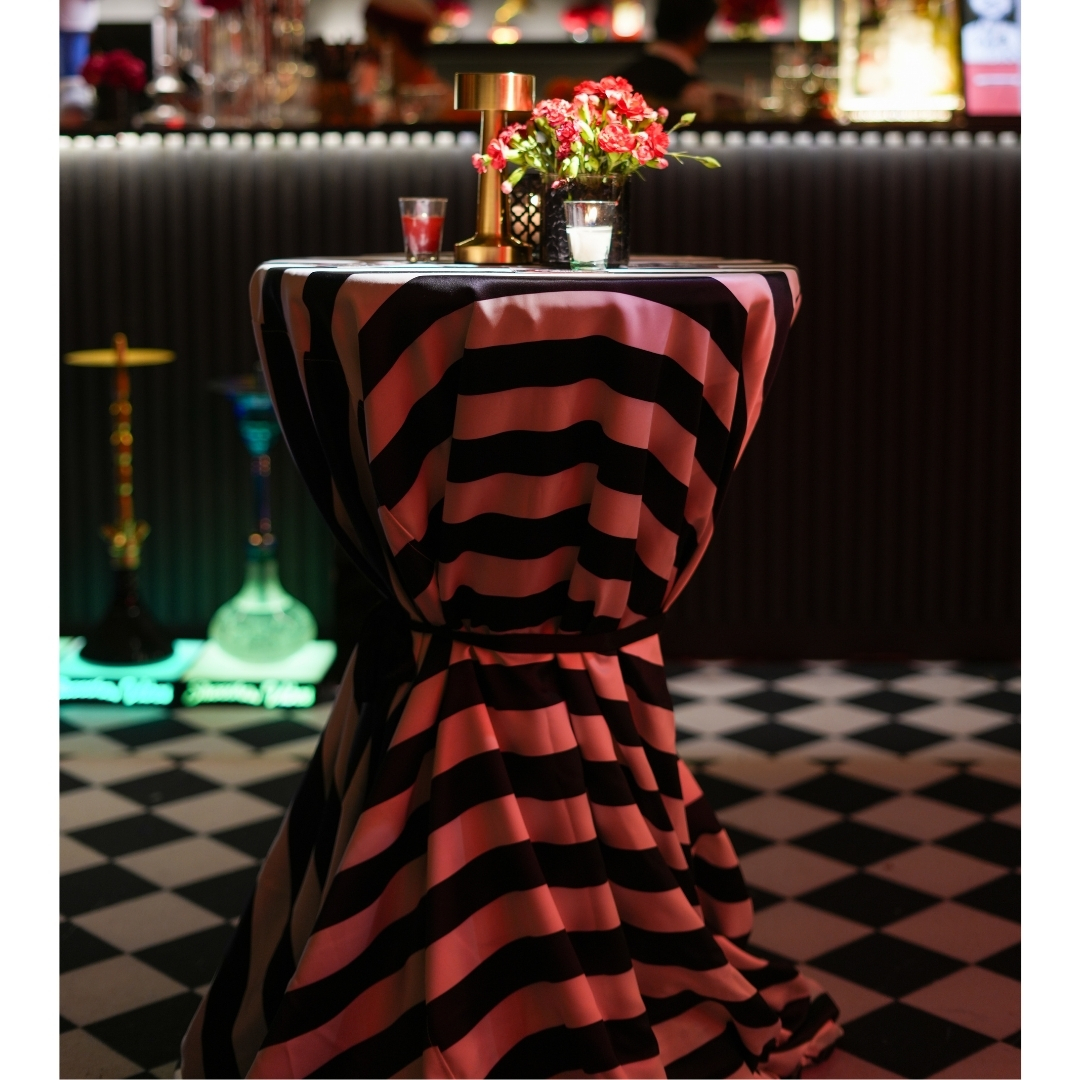 Hi-Table (B&W Stripped)