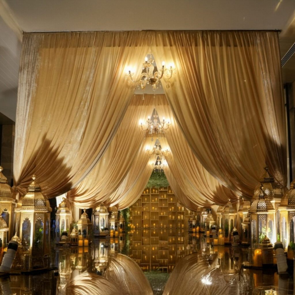 Traditional entry way